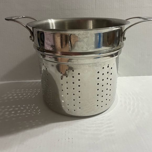 Emeril Stockpot Stramer Insert with Handles Stainless Steel - Picture 1 of 7